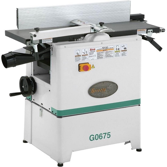 Grizzly G0675 Jointer Planer Combo, 10 Inch