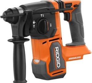 RIDGID 18V Brushless Cordless 1 in. SDS-Plus Rotary Hammer (Tool Only)